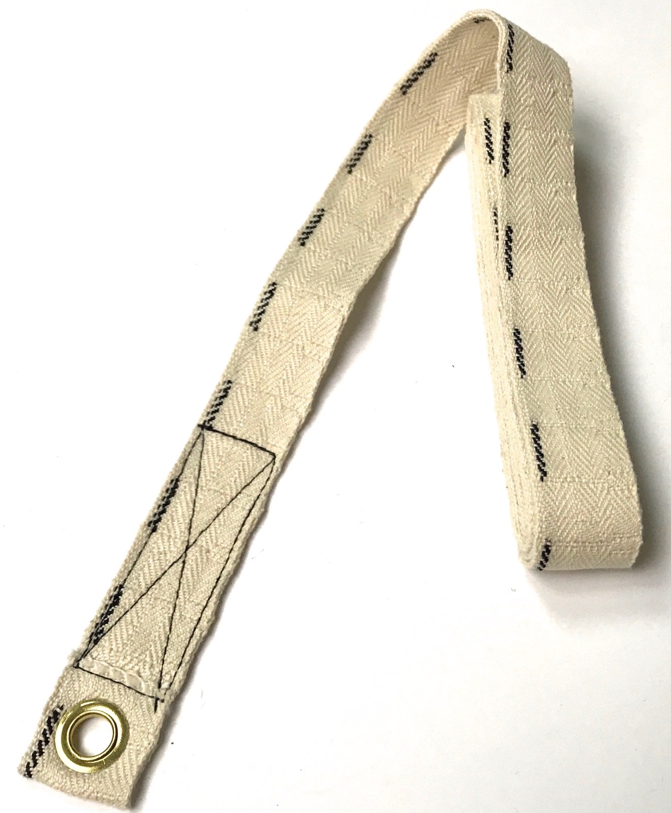 WWII US ARMY INFANTRY BROWNING .30 CAL AMMO BELT 250 RDS-WHITE