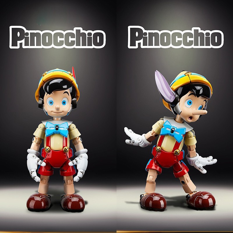 BLITZWAY Carbotix Mecha Metal Pinocchio Fashion Collectibles Figure New Stock