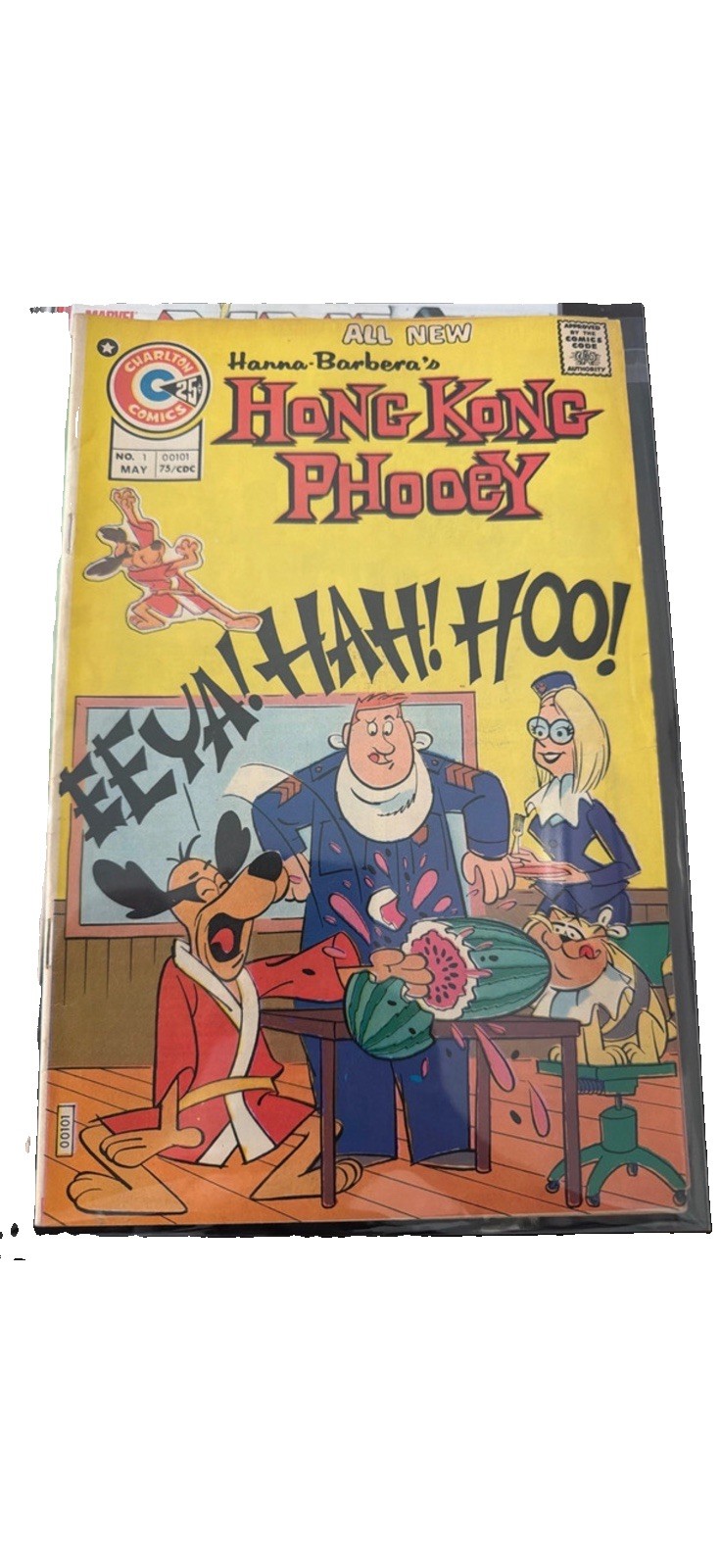 Hong Kong Phooey #1 (1975) Charlton Comics Bronze Age Color Single Issue