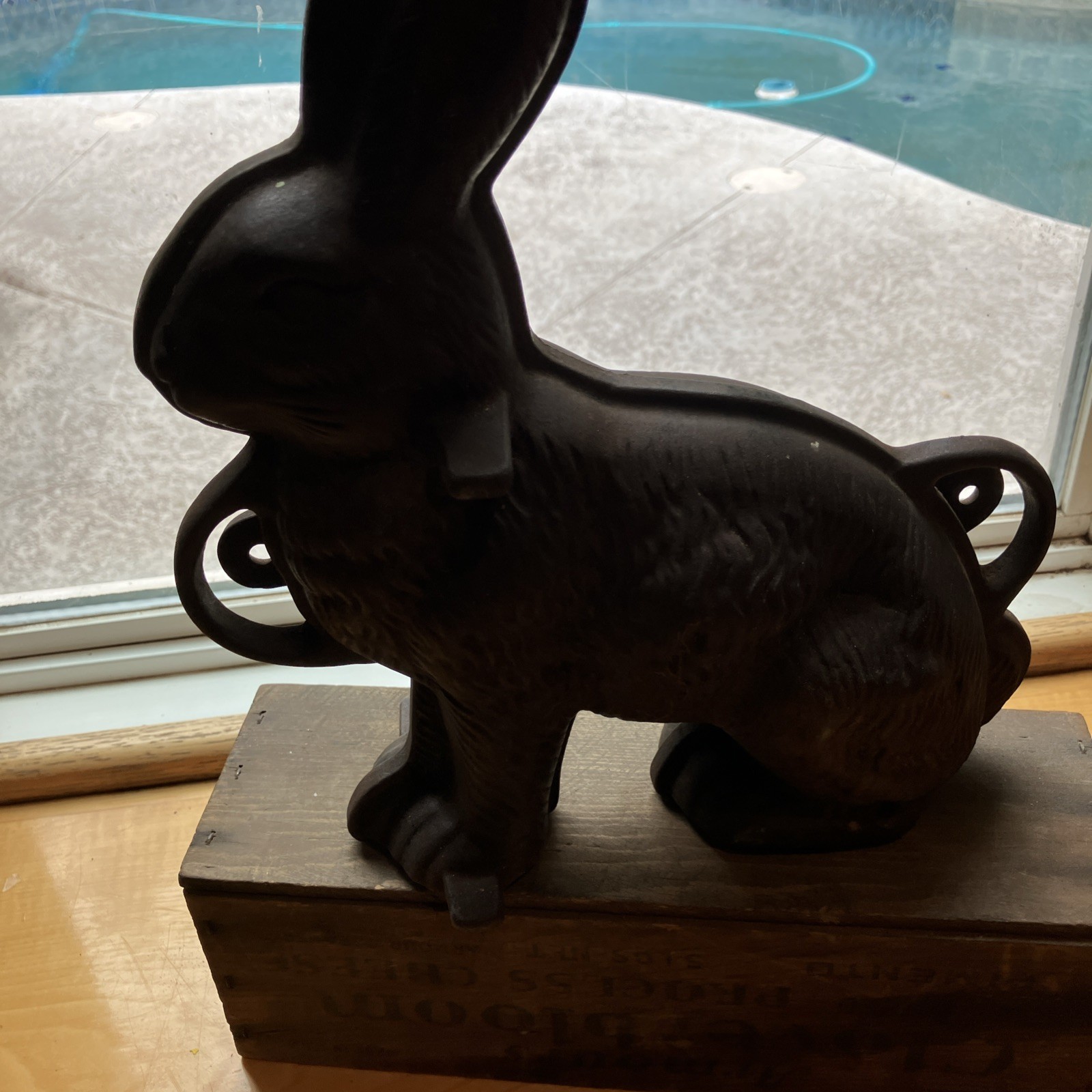Vintage Original Griswold Mfg Co Erie PA Cast Iron Rabbit Cake Mold #863 & #862 Vintage Original Griswold Mfg Co Erie PA Cast Iron Rabbit Cake Mold #863 & #862