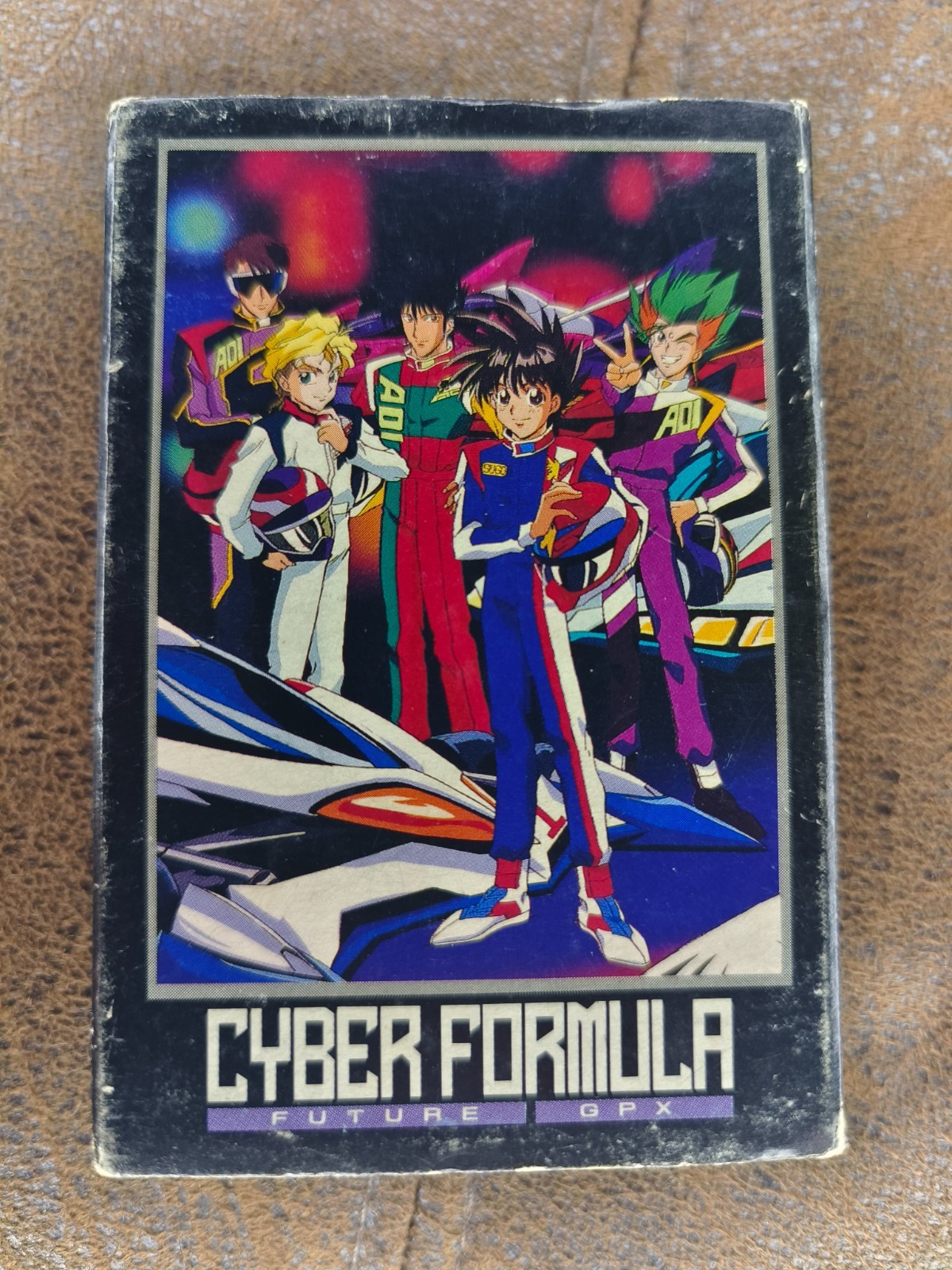 Vintage Future GPX Cyber Formula Card Case Box Anime Asurada 90s Super Rare