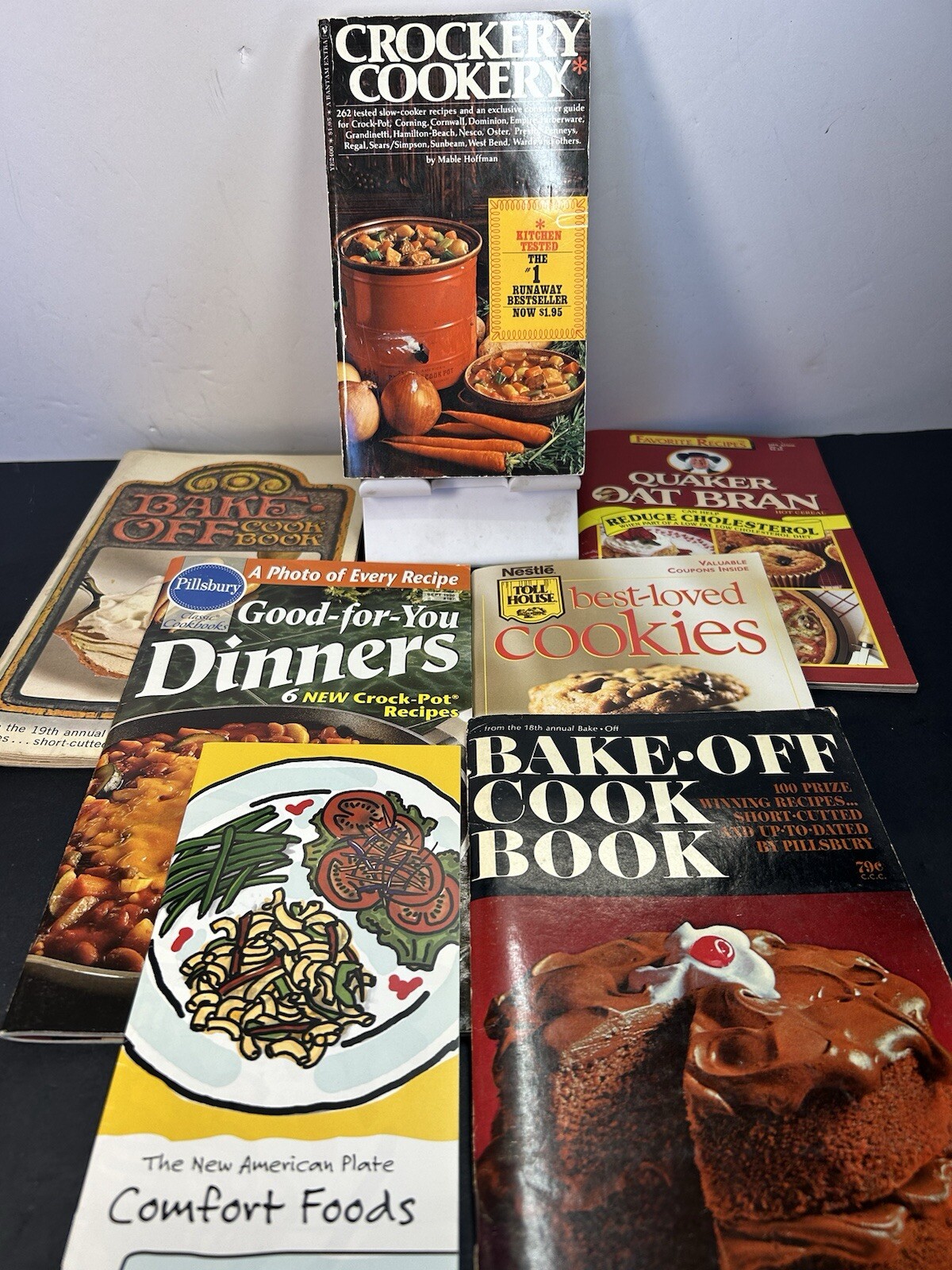 7 Vtg Cook Book Recipe Booklet Lot Crockery Cookery Quaker Toll House Bake Off 7 Vtg Cook Book Recipe Booklet Lot Crockery Cookery Quaker Toll House Bake Off