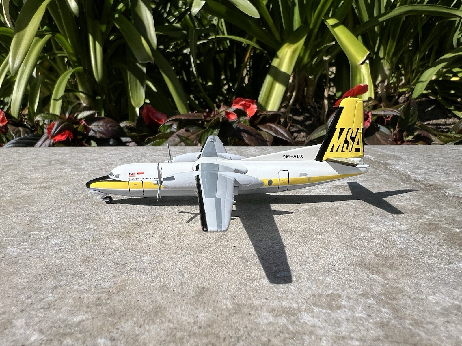 Aeroclassics 1:200 F27 MSA - Malaysian 9M-AOX