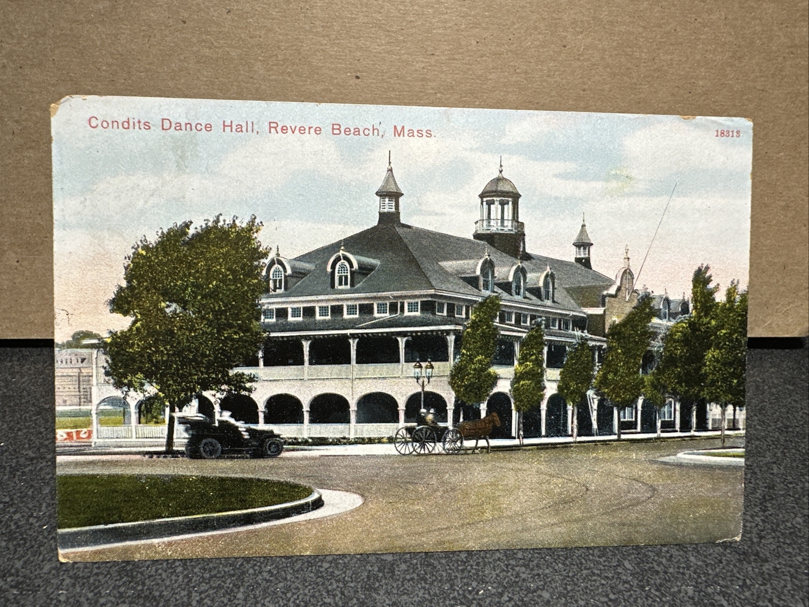 Condits ￼ dance hall, revere beach, Massachusetts postcard ￼