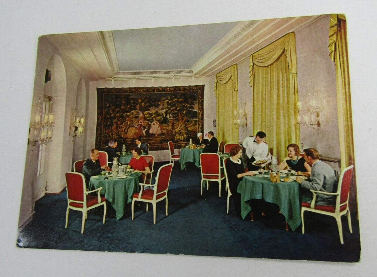VTG Hotel Schweizerhof Bern Post Card Dinning Room