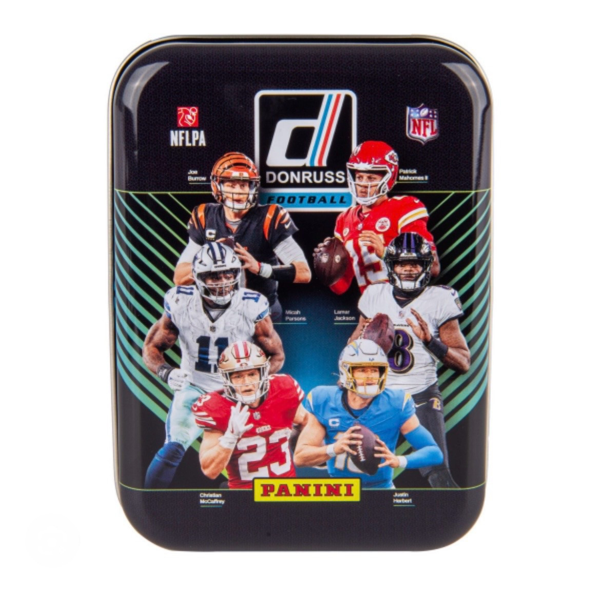 2024 NFL (EMPTY NOTHING INSIDE) Donruss Holiday Tin 🎄