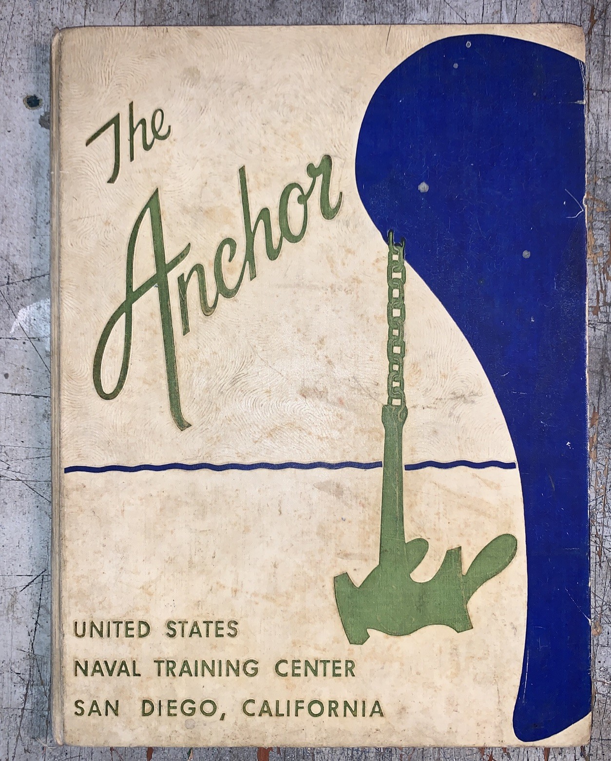 1962 The Anchor Naval Training Center San Diego Vietnam US Navy Yearbook  Co 209