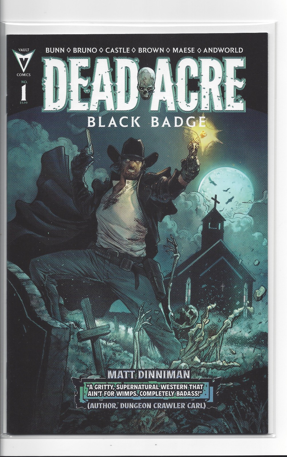 Dead Acre #1 A Riley Brown Cover 1st Print NM/NM+ Vault Comics 2026