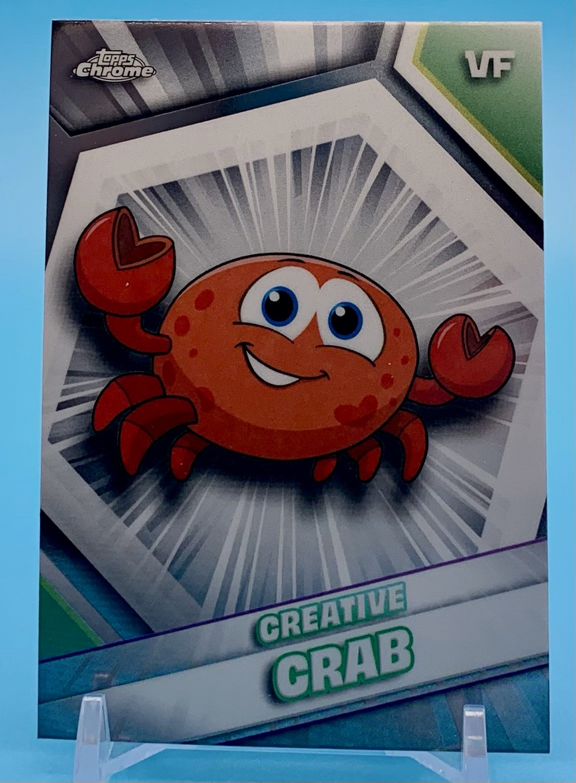 Topps Chrome VeeFriends 2026 Creative Crab #60 Non-Sport Trading Card