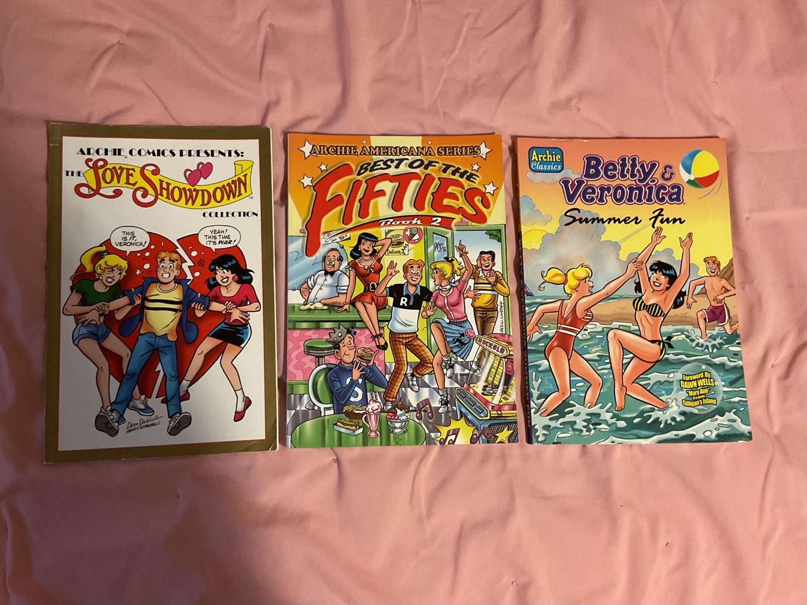Lot Of 3 Archie’s Comics Collections Books Americana Summer Fun Love Showdown