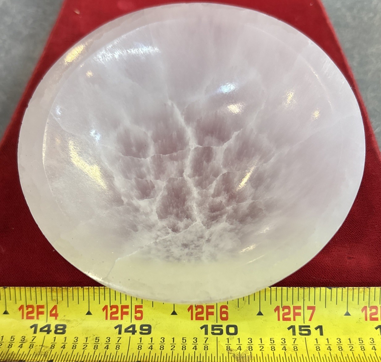 4” Selenite Bowl 4” Selenite Bowl