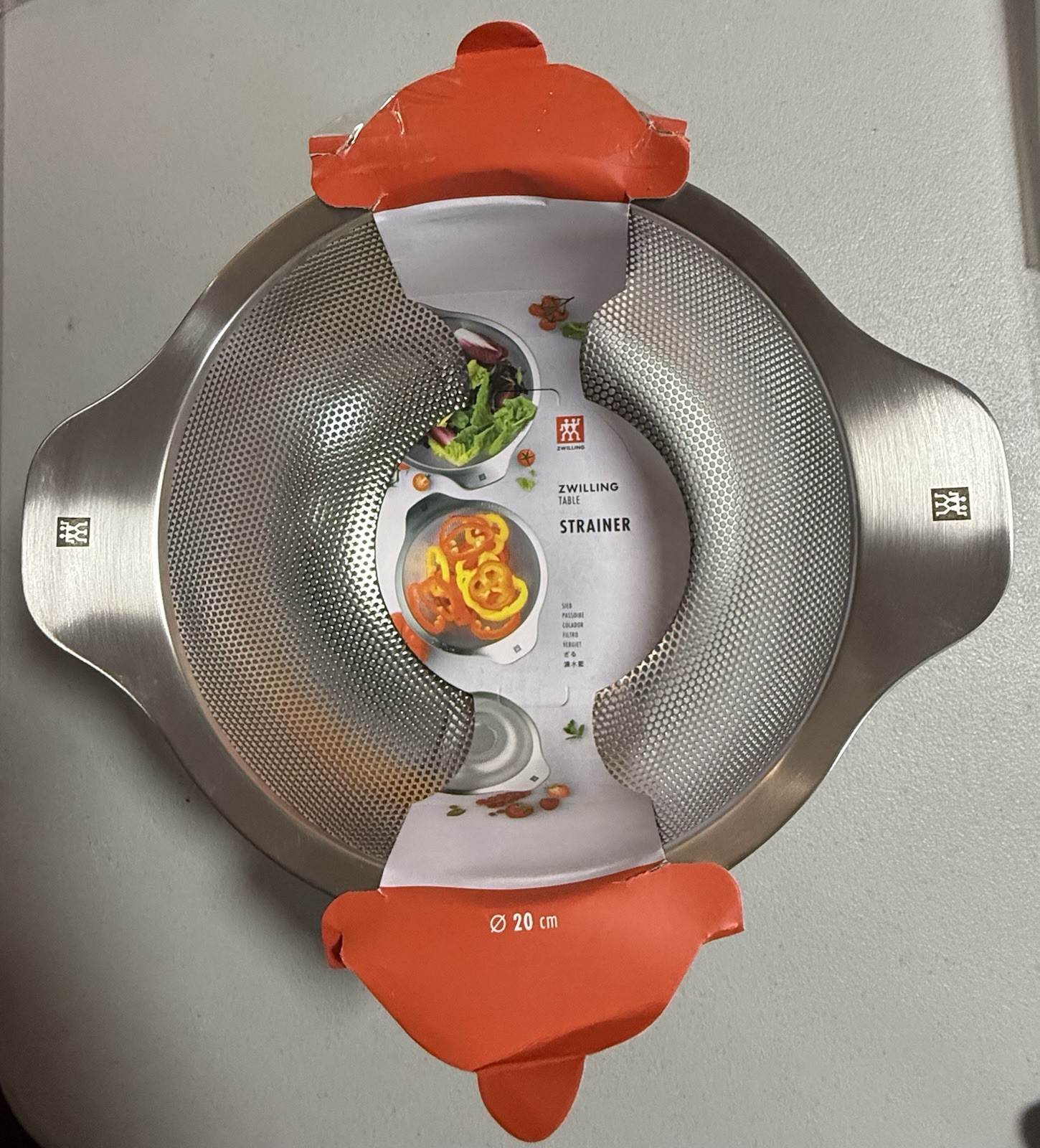 Zwilling 7.8-inch 18/10 Stainless Steel Strainer