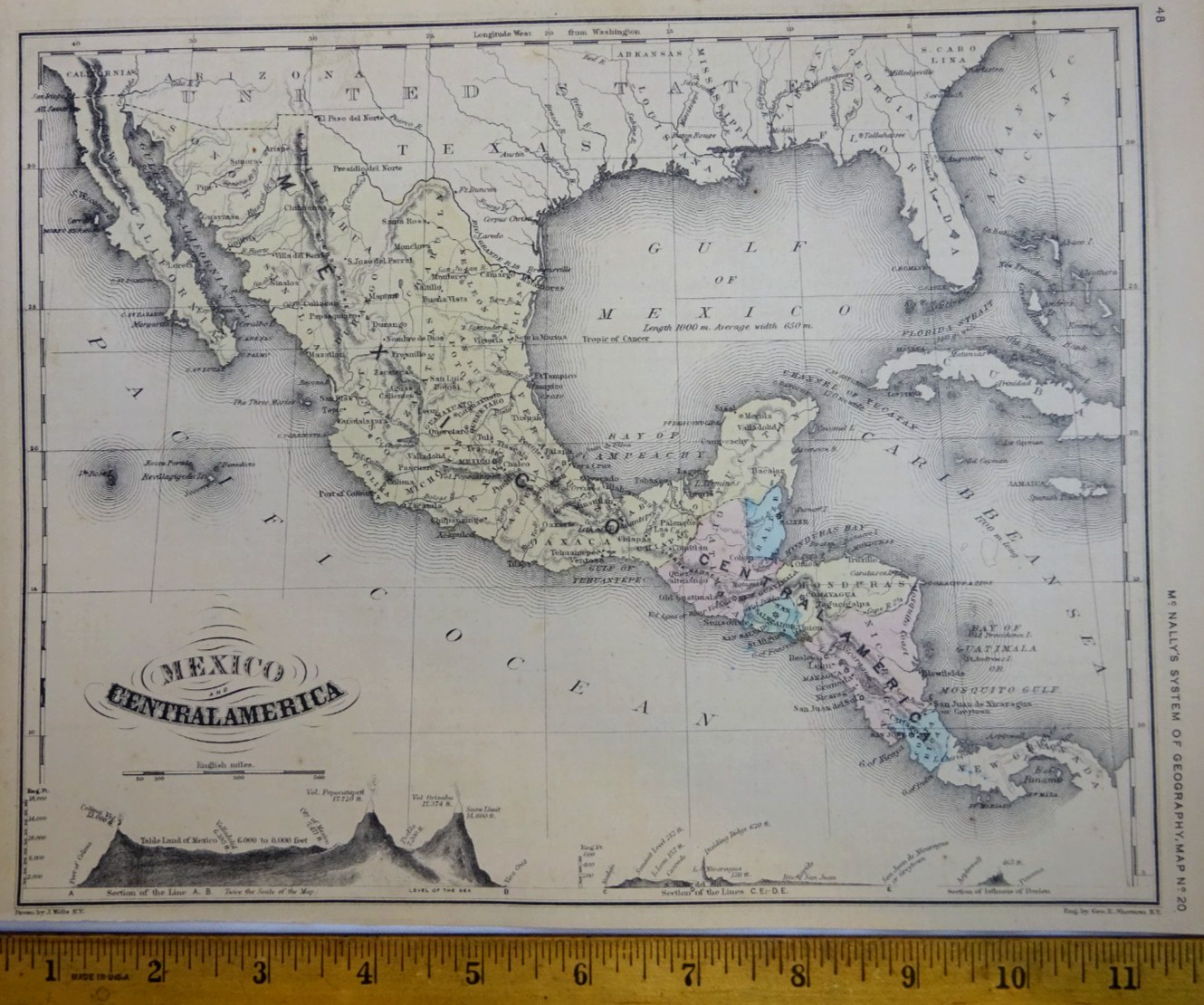 1875 McNALLY\'S MAP 12\ 1875 McNALLY\'S MAP 12\