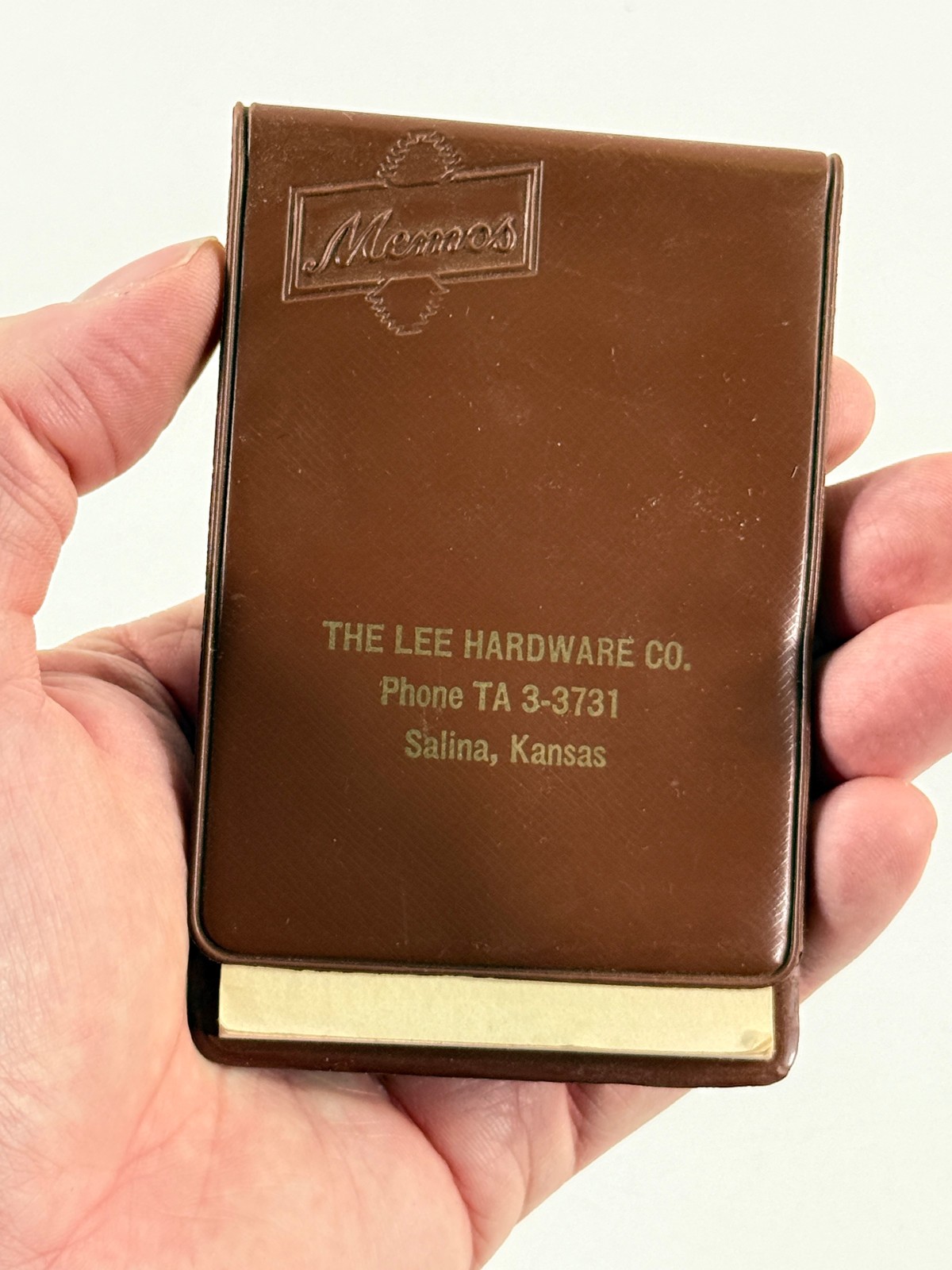 vtg 1959 H.D. HD Lee Mercantile Hardware Salina KS Advertising Notepad notebook vtg 1959 H.D. HD Lee Mercantile Hardware Salina KS Advertising Notepad notebook