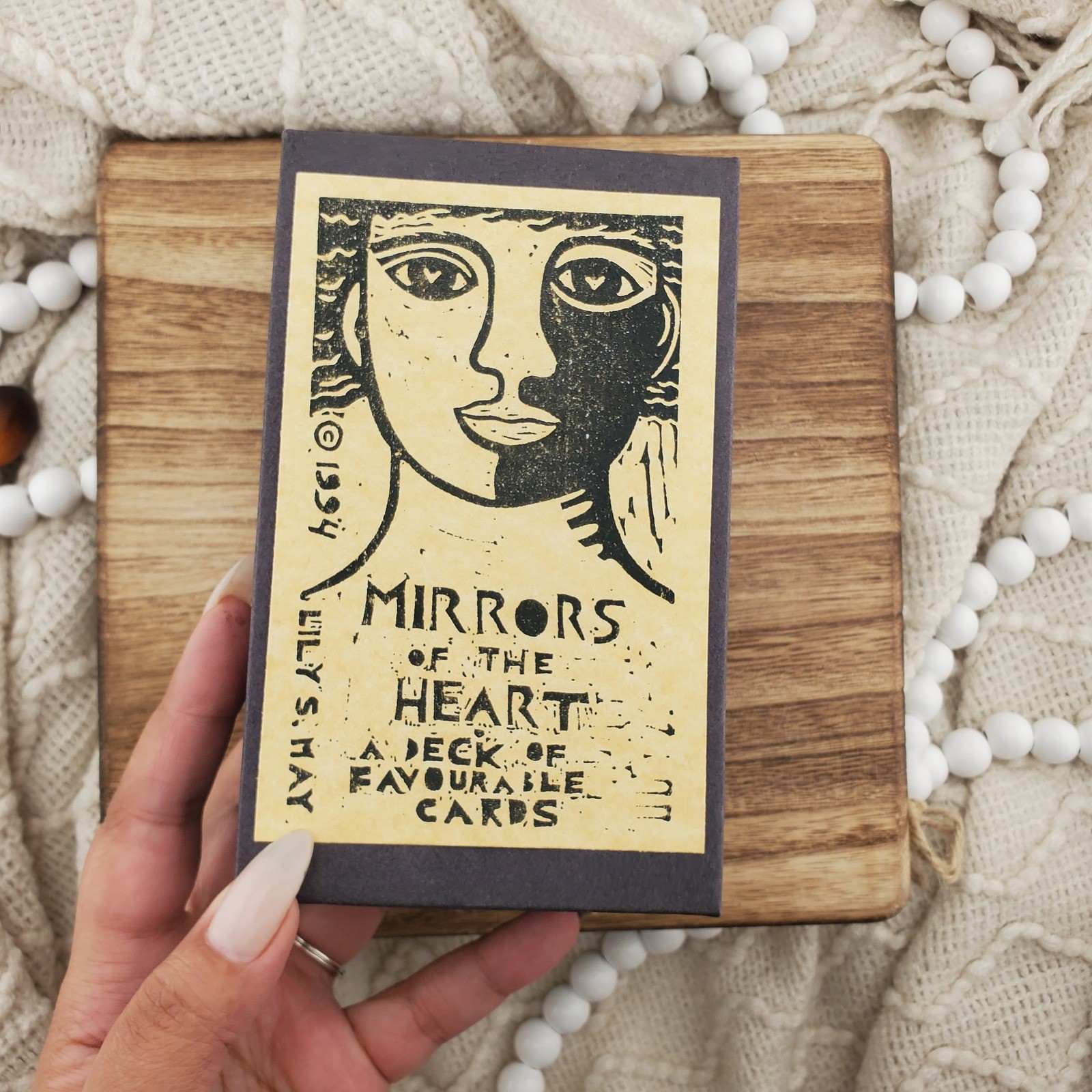 Mirrors of the Heart Oracle Cards 43 Card Complete Deck 1994 Vintage Lily S. May