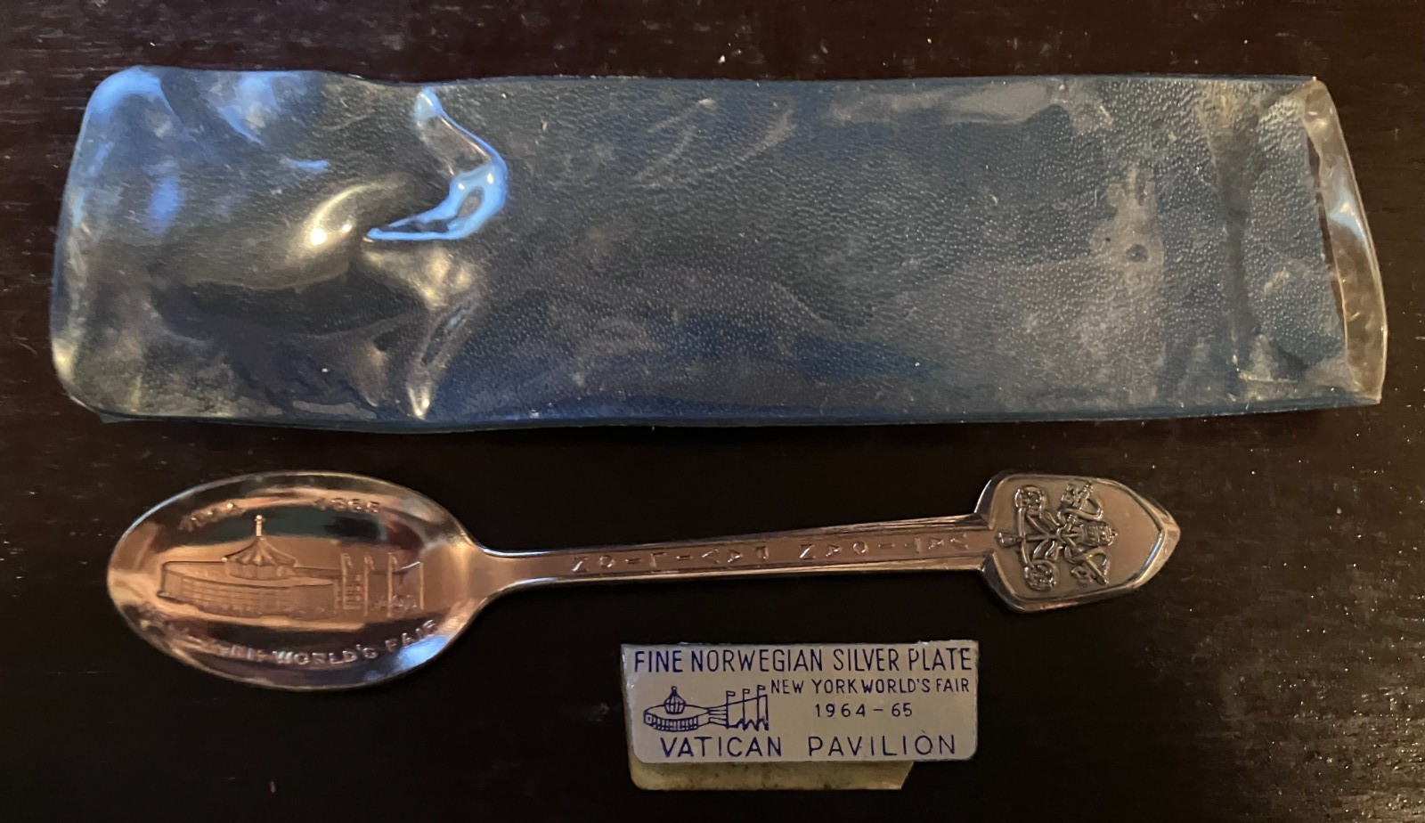 Vatican Pavilion 1964-65 NY  World’s Fair  Vintage Souvenir Spoon Collectible