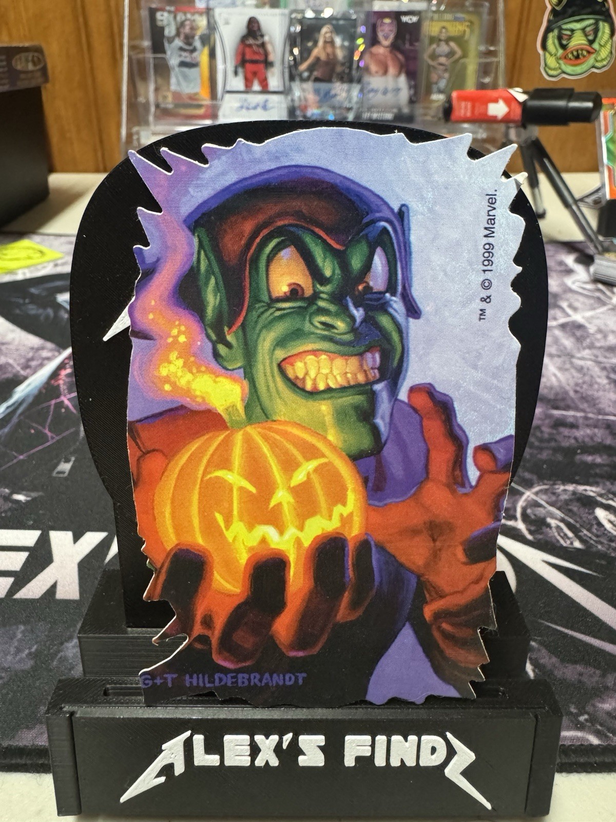 Green Goblin 1999 Marvel Hildebrant Bros Die Cut Sticker Very Rare