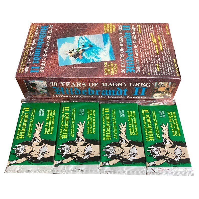1993-30 Years of Magic : Greg Hildebrandt 2 Base Set 1 thru 90 Complete 