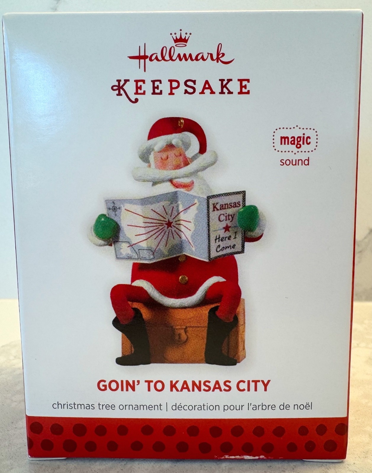 Hallmark 2013 GOIN\' TO KANSAS CITY Magic sound Fats Domino