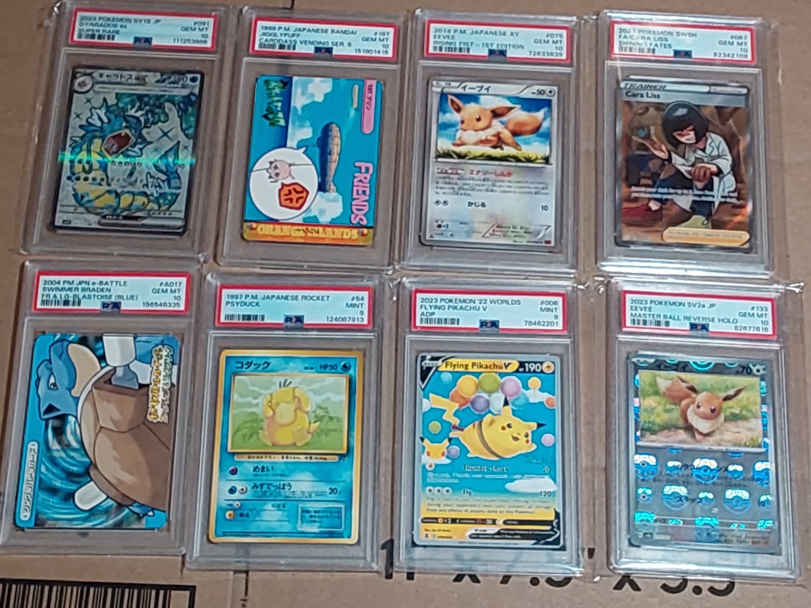 Pokémon PSA Lot - 6 PSA 10 And 2 PSA 9 - Take A Look