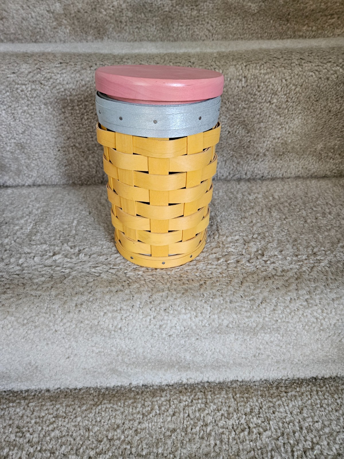 LONGABERGER 2014 #2 PENCIL BASKET SET