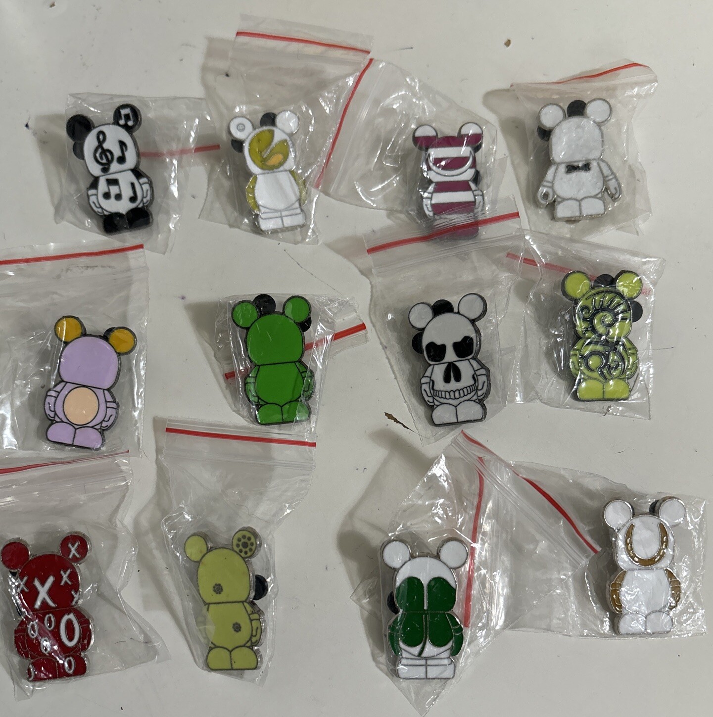 Disney VINYLMATION Pins lot of 12 Disney VINYLMATION Pins lot of 12