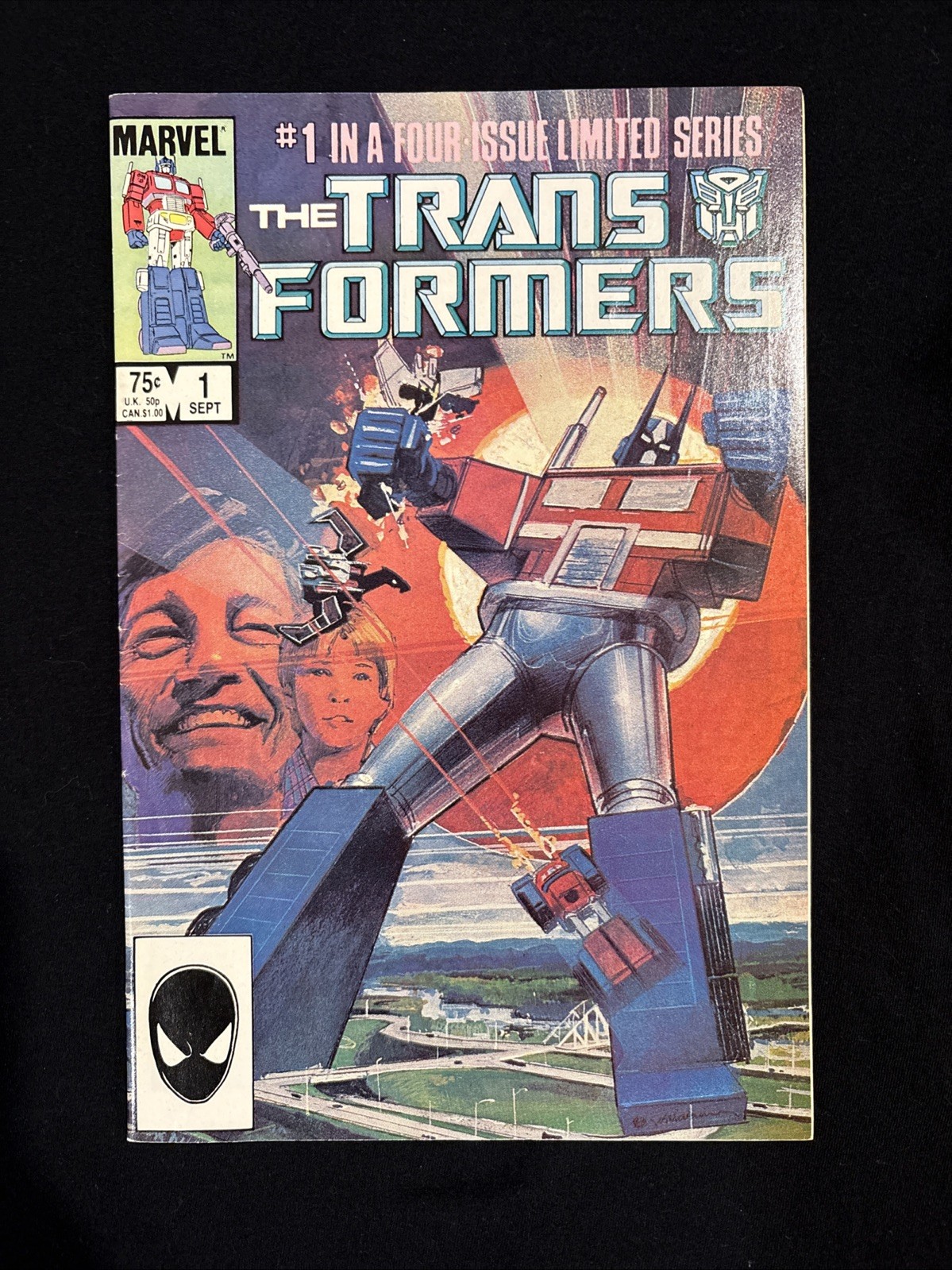 The Transformers #1 (Marvel Comics 1984)First Team app of Autobots & Decepticons