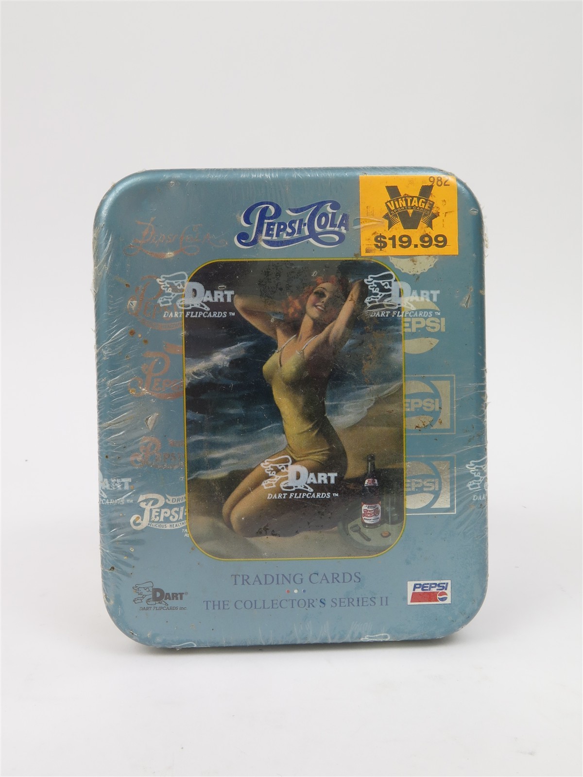 1995 Dart FlipCards Pepsi-Cola Trading Cards Series II Sealed Collector Tin New
