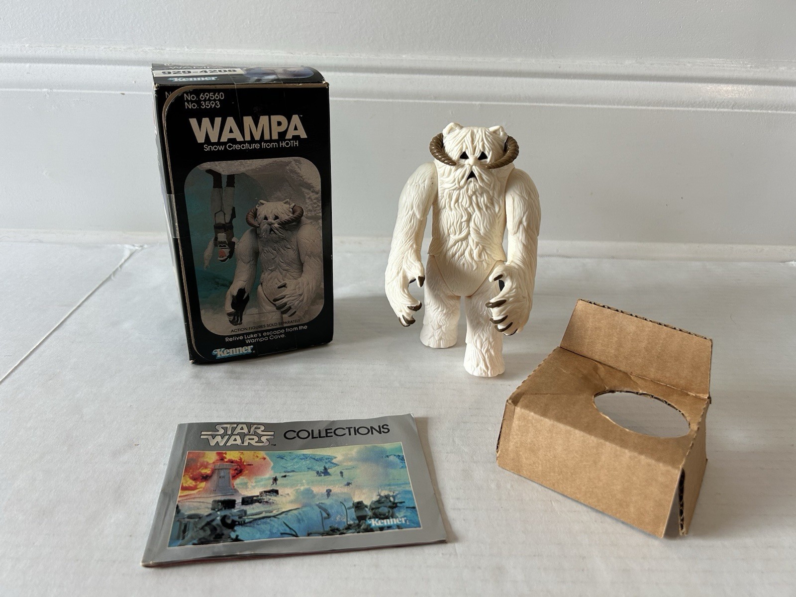 STAR WARS WAMPA REBEL COMMANDER MIB FIRST VERSION ESB KENNER VINTAGE 1981 LUKE