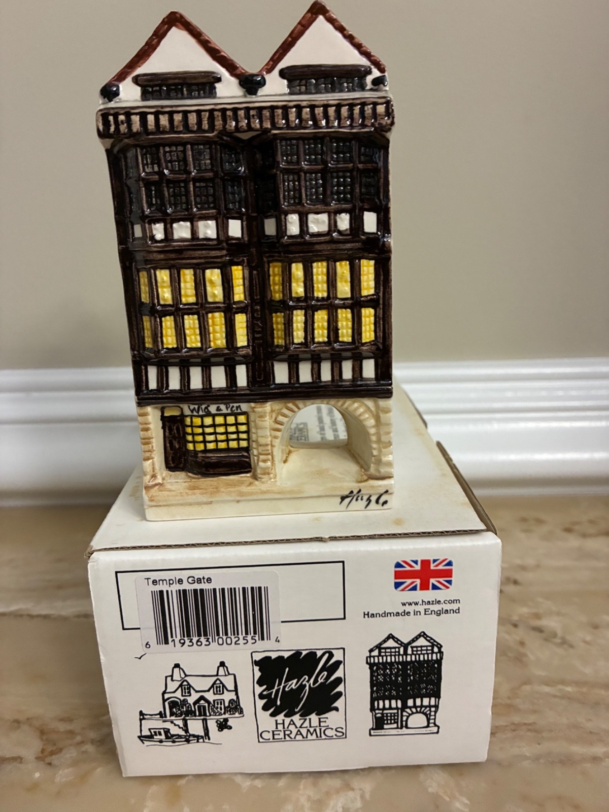 TEMPLE GATE Standing Hazle Ceramics Nation Of Shop Keepers Made In England BOX