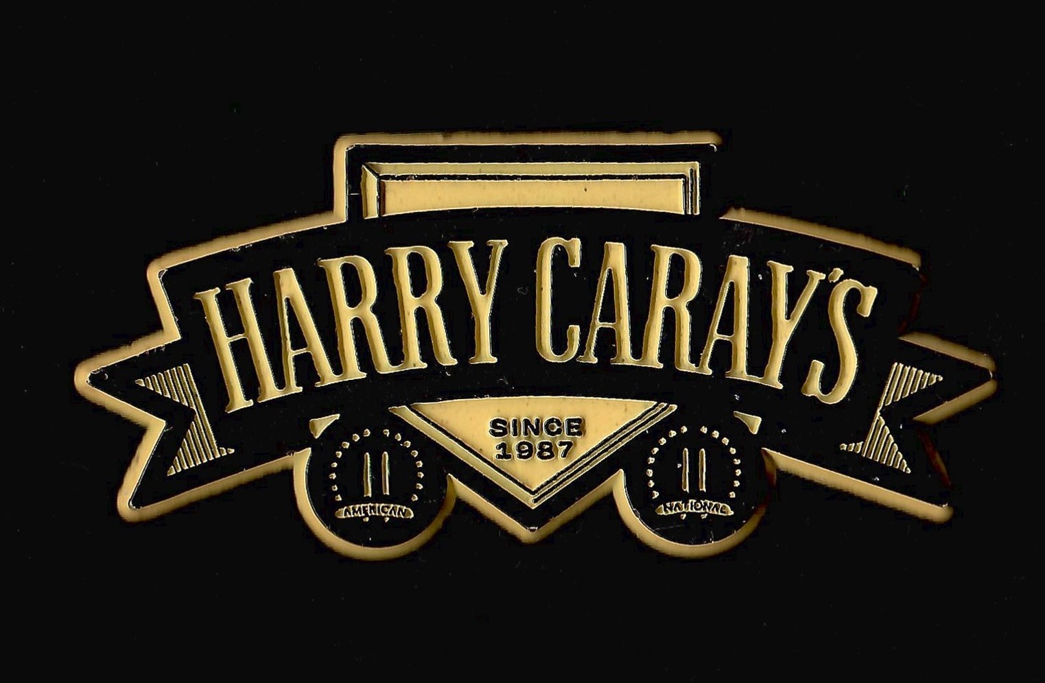 Harry Caray\'s Restaurant Vtg Rubber Chicago IL Fridge Magnet Advertising Food