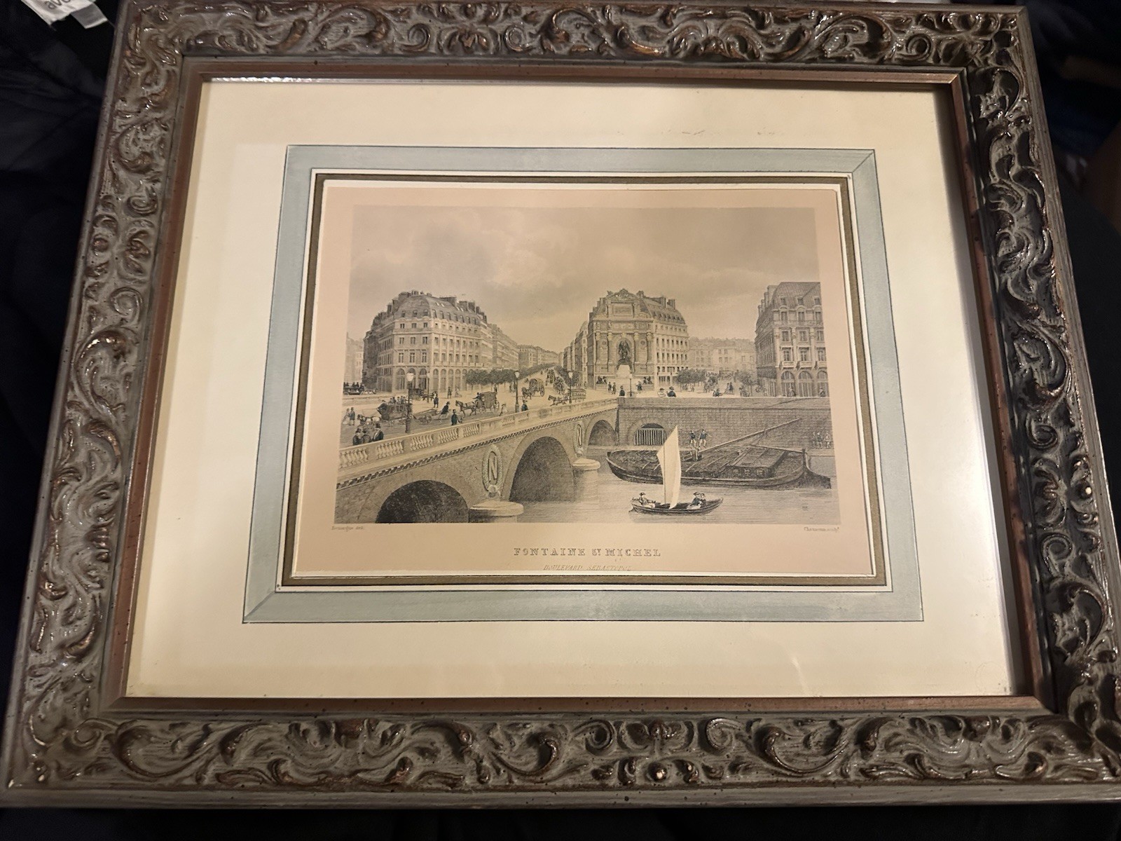 Vintage Framed Art. Very Nice Condition. 2 Wall hangings.