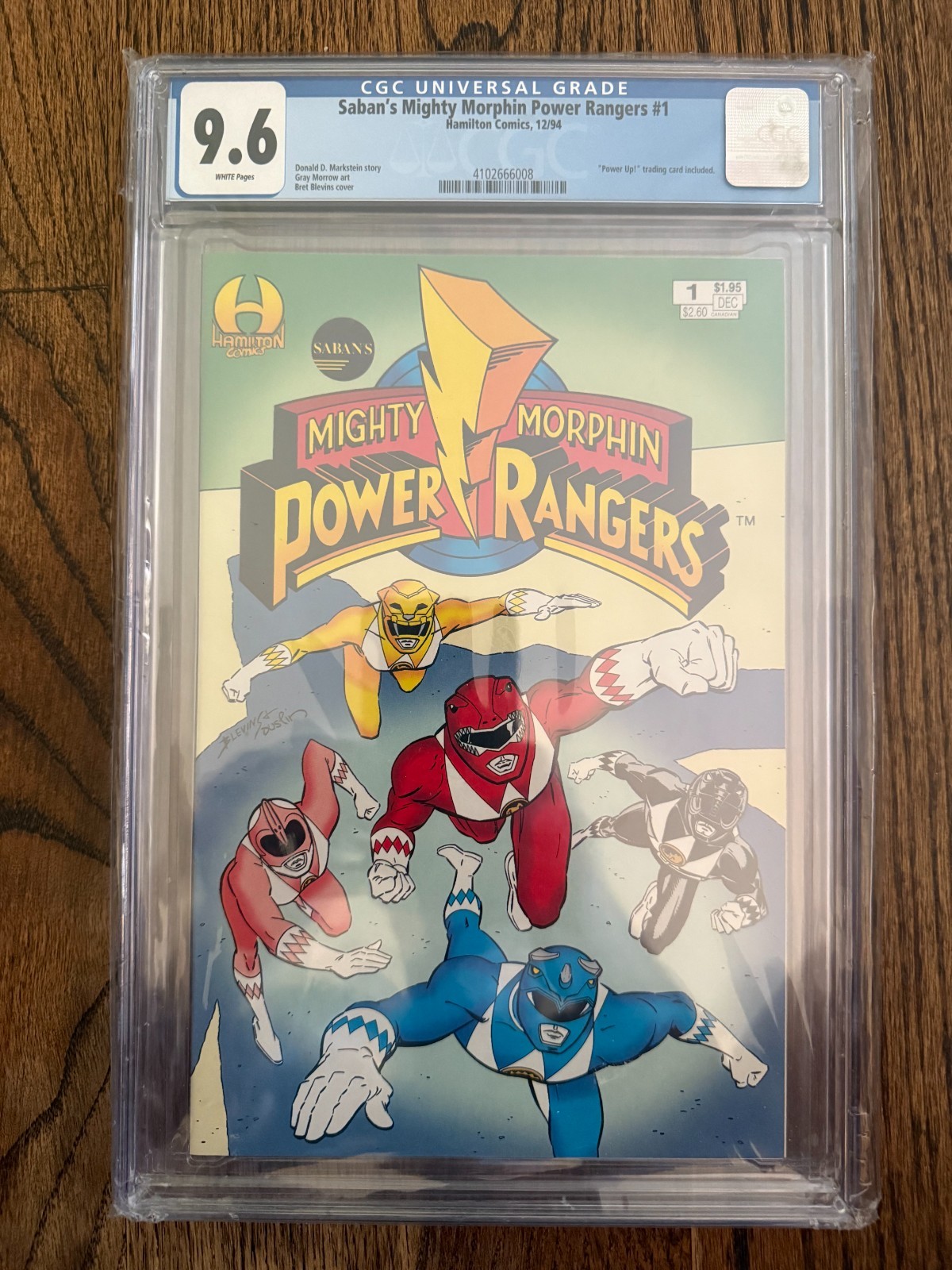 Saban\'s Mighty Morphin Power Rangers #1 CGC 9.6 1994 4102666008