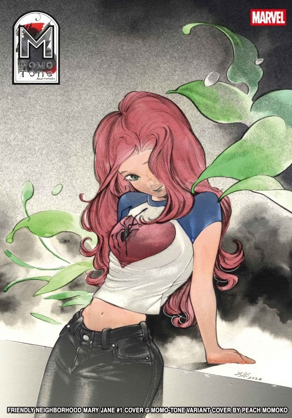FRIENDLY NEIGHBORHOOD MARY JANE #1 PEACH MOMOKO VARIANT COVER NM PRESALE 11/4/26