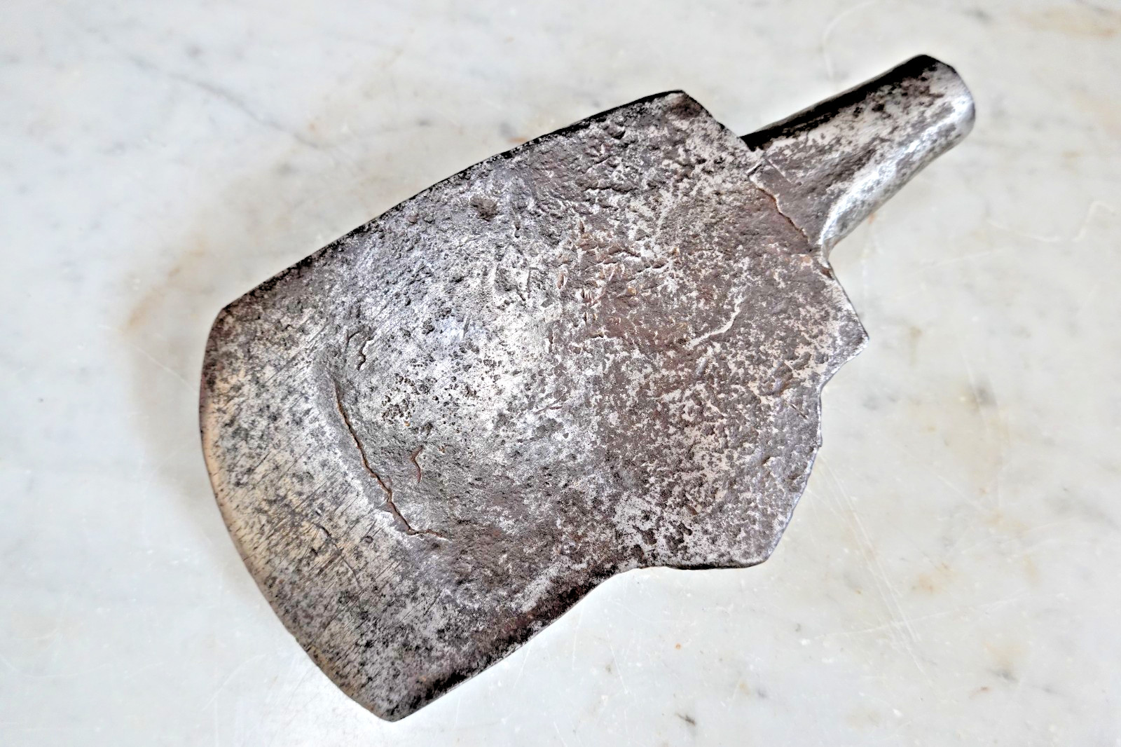 Antique BLACKSMITH SLAUGHTERHOUSE AXE 4lb4oz HAMMER POLL KILLING AXE Butcher