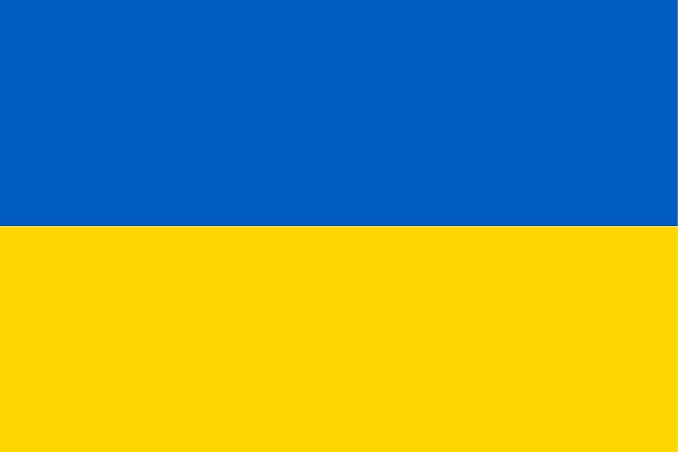 Ukraine National Flag - 3ft x 5ft - Polyester