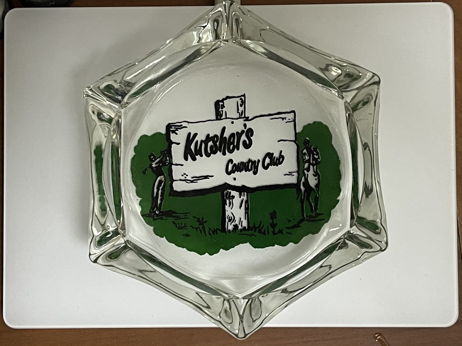 Vintage Ashtray Kutsher\'s Country Club Borscht Belt Monticello NY