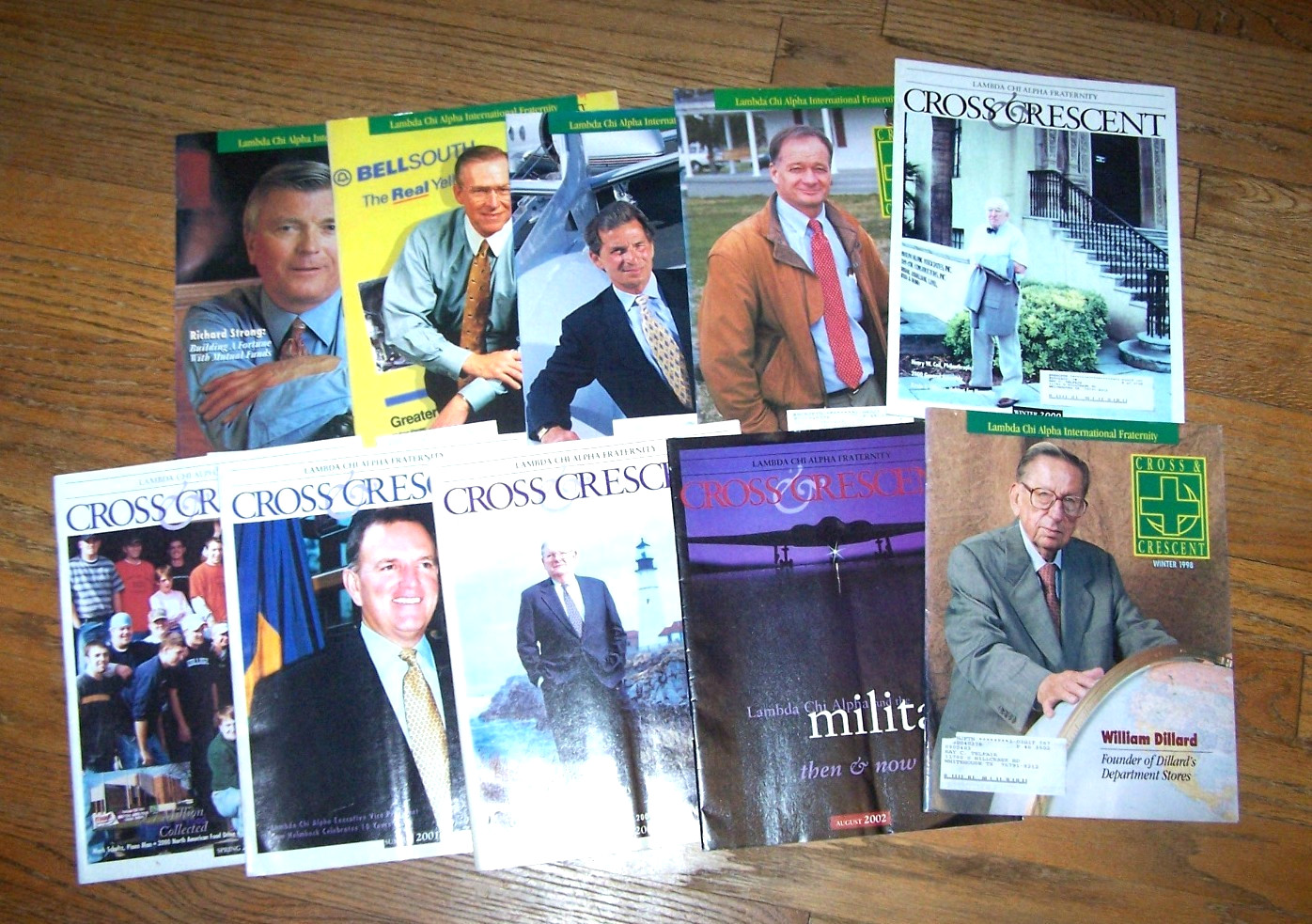 NICE Lambda Chi Alpha fraternity lot of 10 \