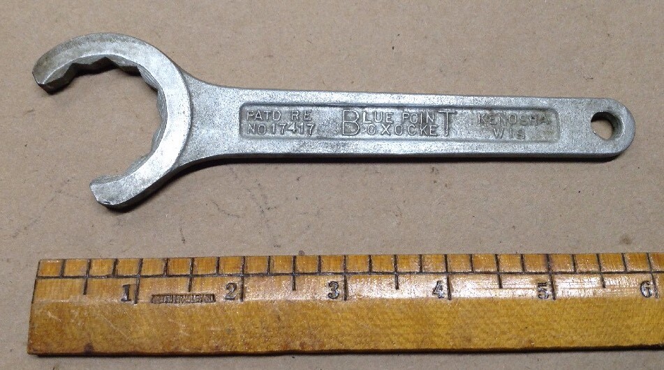 Blue Point Boxocket Wrench No 17417 Kenosha Vintage INV-AD34