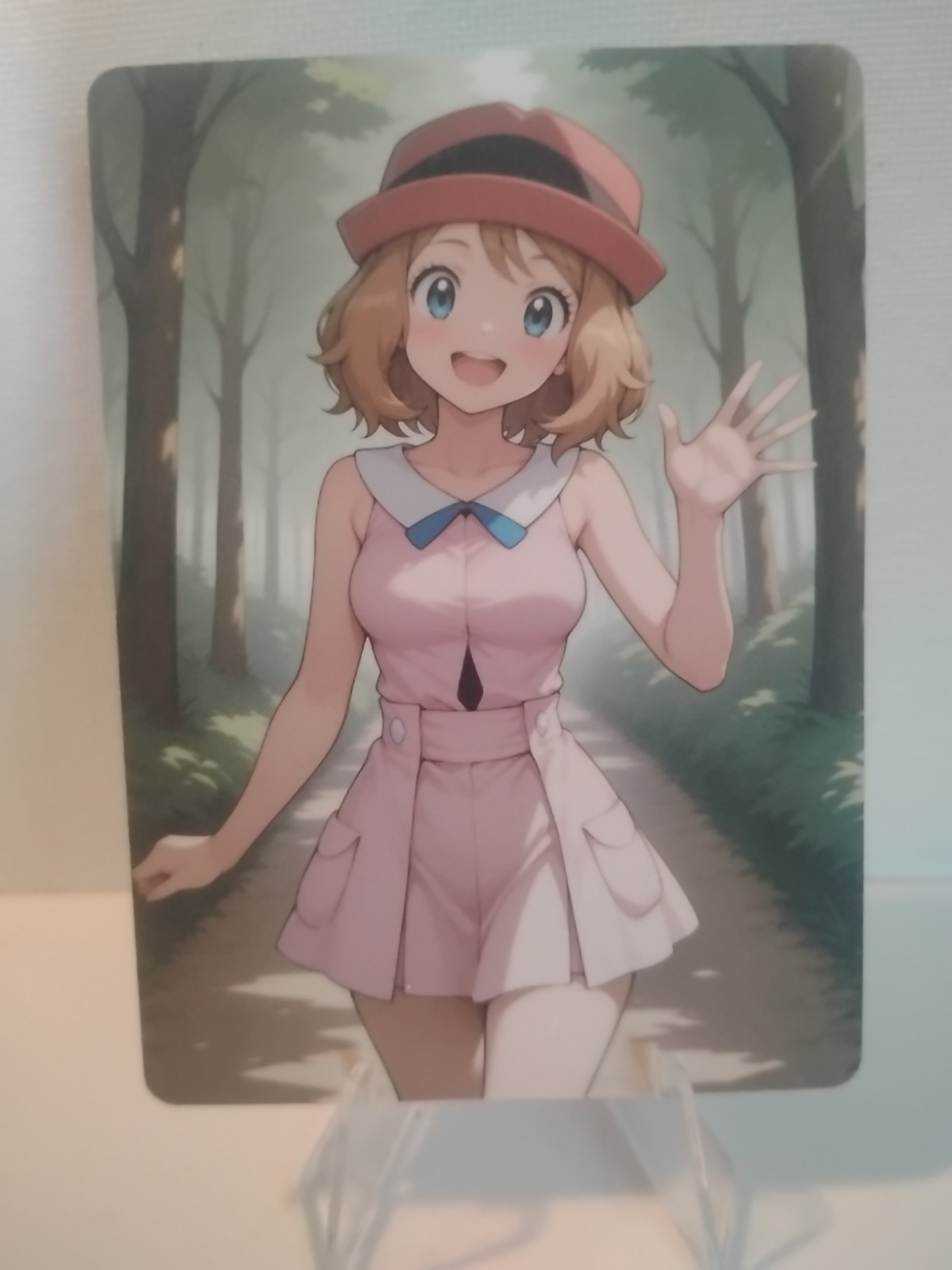Serena-  Pokémon anime Double Sided Card AGC CCG