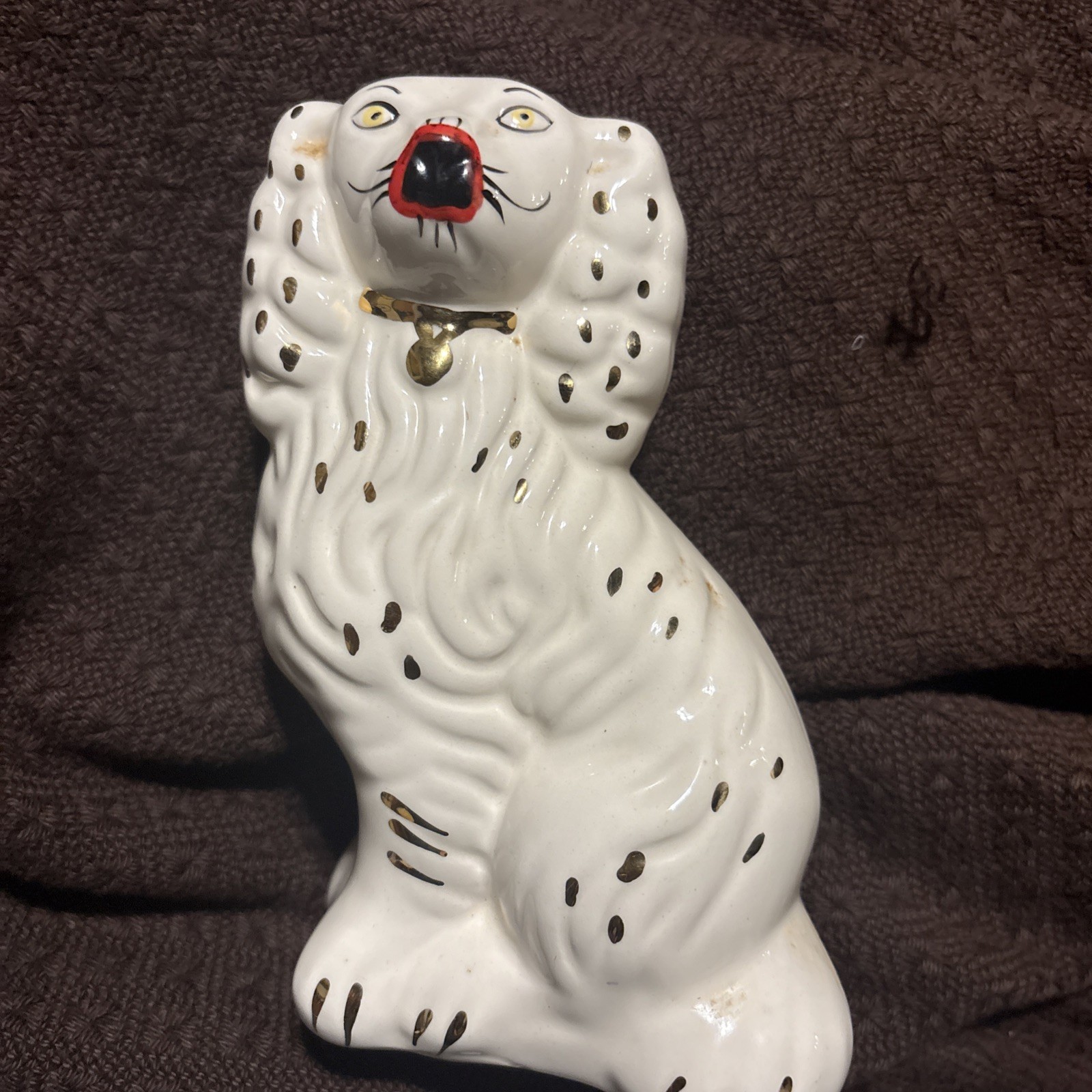 VTG Staffordshire Style King Charles 6.25” Spaniel Dog Figurines