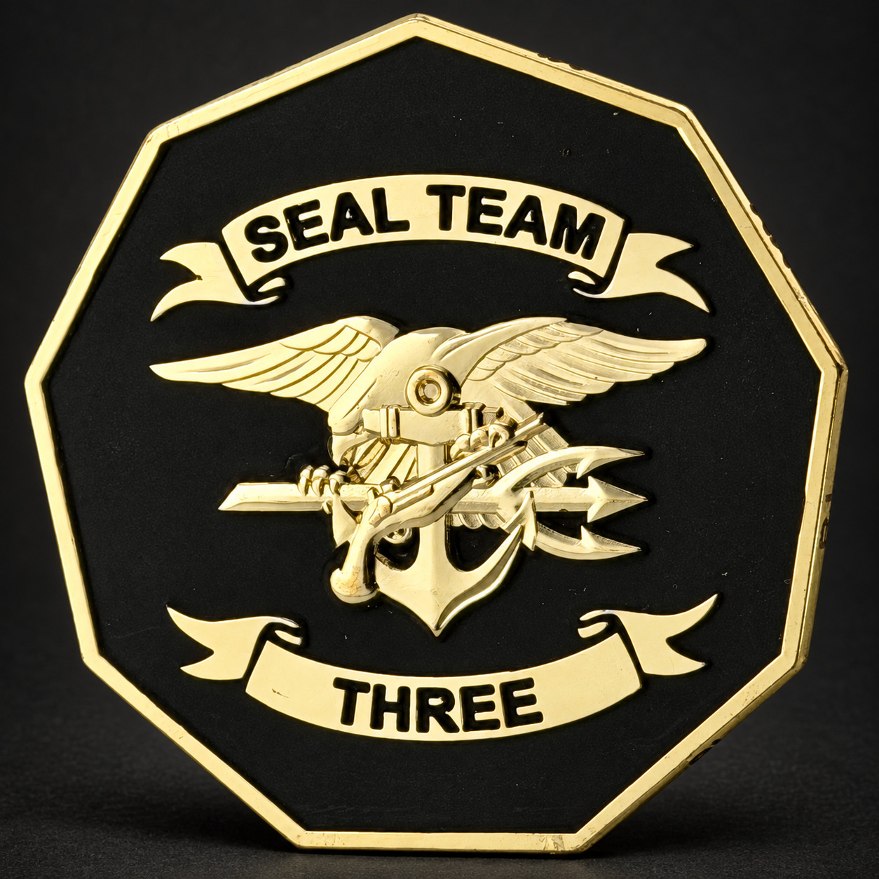 Navy SEAL Team 3 Horsemen Brotherhood 2.75in Challenge Coin NSW ST3