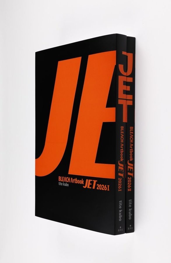 PRE-ORDER BLEACH Artbook JET 2026 Vol 1 & 2 Set Tite Kubo Anime Art Japan New