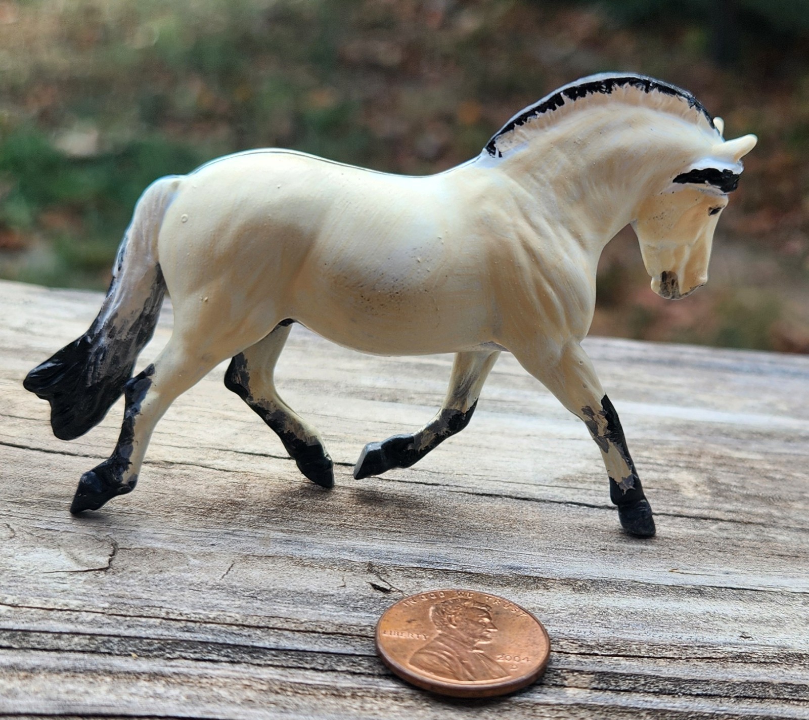 Custom Breyer Horse CM SM Stablemate Lyric Norwegian Fjord Horse Pony 