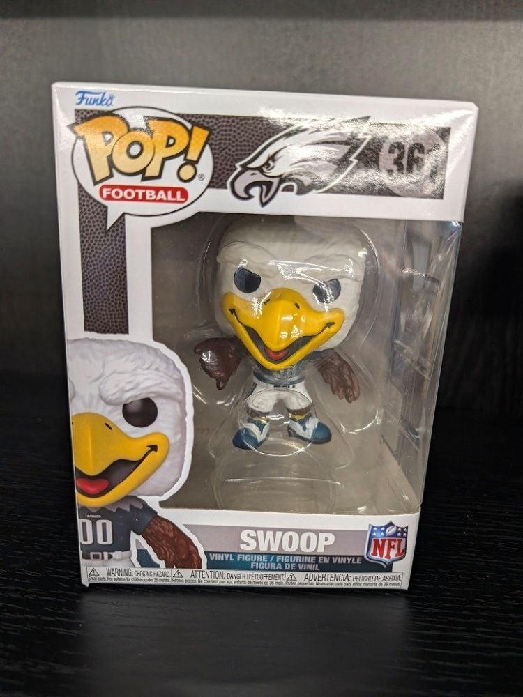 Funko POP Swoop Philadelphia Eagles Mascot NFL Figure #361 Funko POP Swoop Philadelphia Eagles Mascot NFL Figure #361