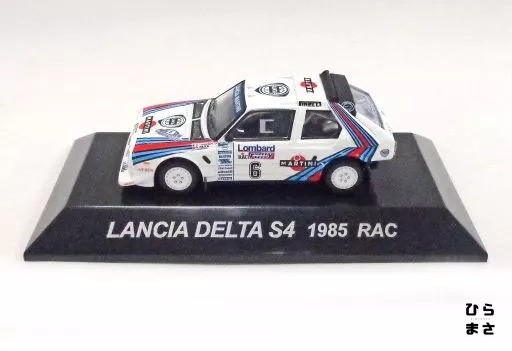 1/64 Lancia Delta S4 1985 RAC Rally Car Collection SS.11 Lancia Diecast Mini Car