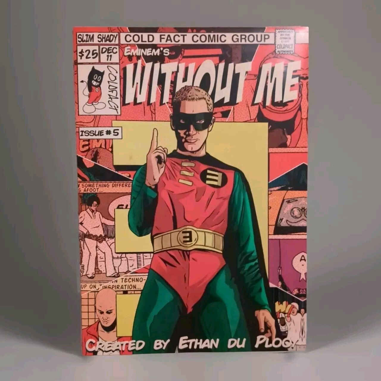 EMINEM\'S WITHOUT ME  ONE SHOT 9.8  RARE COLD FACT COMIC GROUP NOT MARVEL Rare 