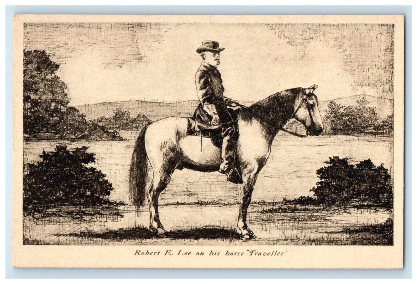 c1920s Robert E Lee on His Horse \ c1920s Robert E Lee on His Horse \