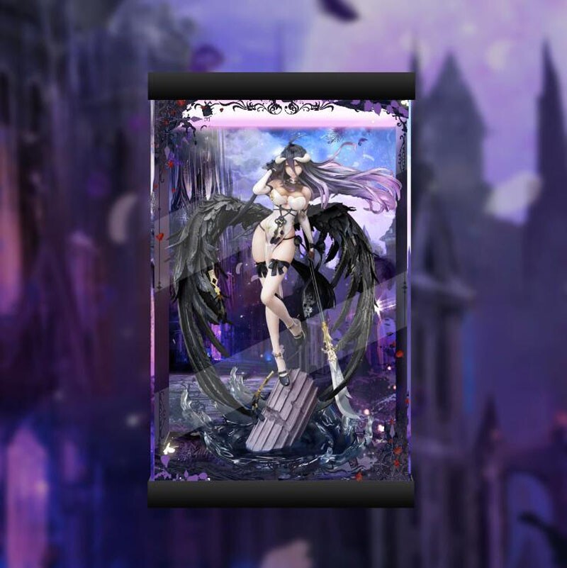 NEW F:NEX Overlord IV Albedo China Dress Ver. 1/7 Figure Customized Display Case