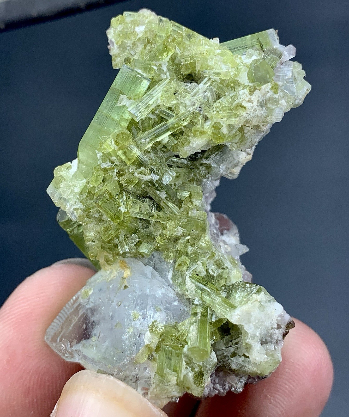 180 Cts Bunch Of Tourmaline Crystal Specimen From Afghanistan.